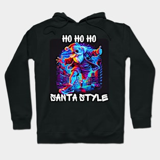 Graffiti Style - Ho Ho Ho Santa Style 3 Hoodie